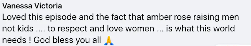 Facebook comment