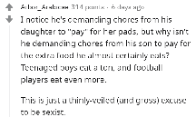 A Reddit comment. 
