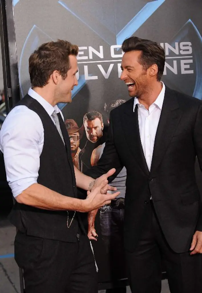 Ryan Reynolds and Hugh Jackman.