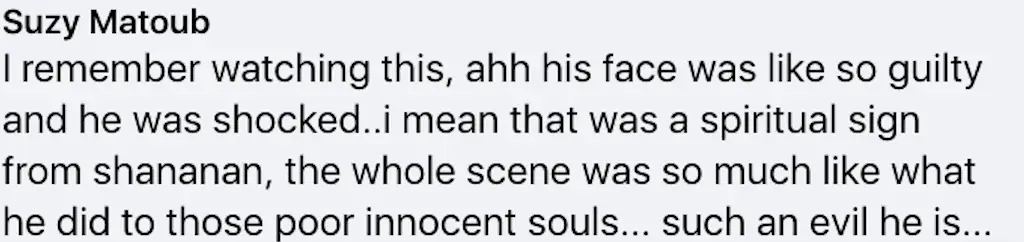 Facebook comment