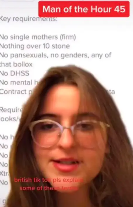 A TikTok screenshot.