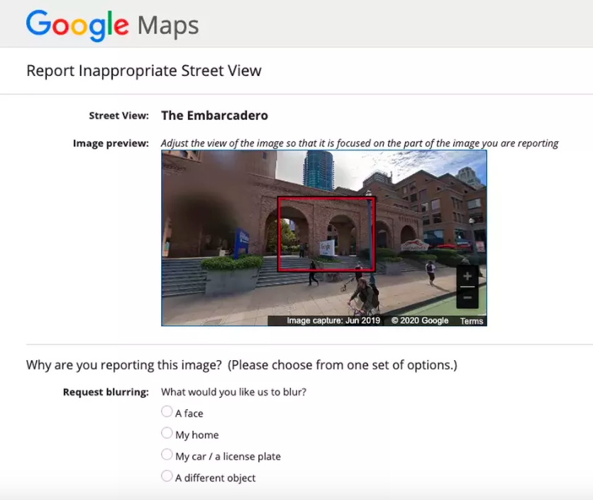 A screenshot of Google Maps.
