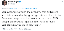 A Twitter comment. 