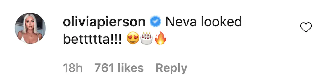 An Instagram comment.