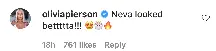 An Instagram comment.