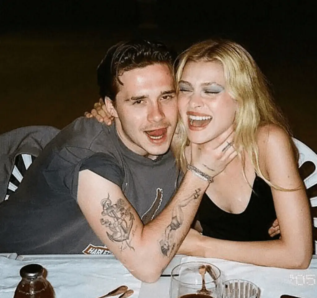 An image of Brooklyn Beckham and Nicola Peltz. 