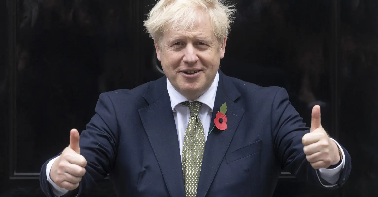 UK Prime Minister Boris Johnson announces month-long lockdown of England