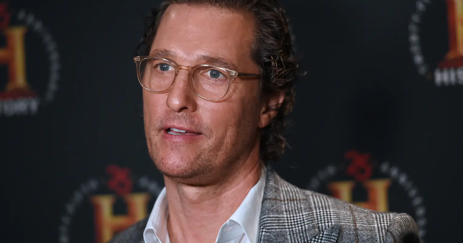 Matthew McConaughey once again reaffirms his view that the 'illiberal left' are hypocrites