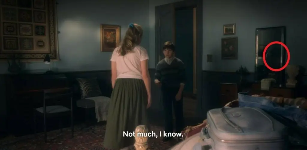 Haunting of Bly Manor hidden ghost.