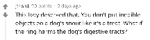 An image of a Reddit comment.
