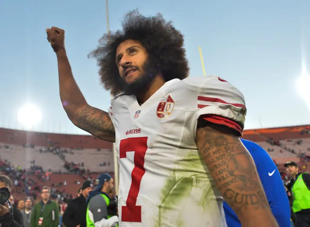 Colin Kaepernick in 2018.