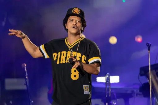 May 27, 2018 - Napa, California, U.S - BRUNO MARS during BottleRock Music Festival at Napa Valley Expo in Napa, California (Credit Image: © Daniel DeSlover via ZUMA Wire)
