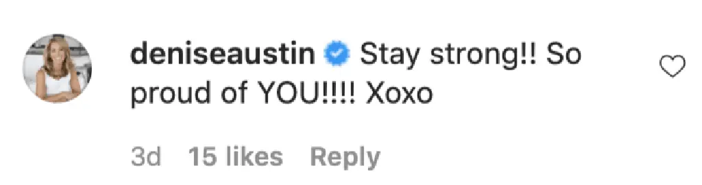 An Instagram comment.