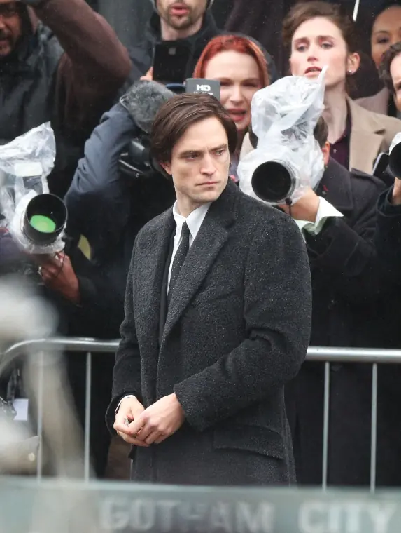 Robert Pattinson as Batman.