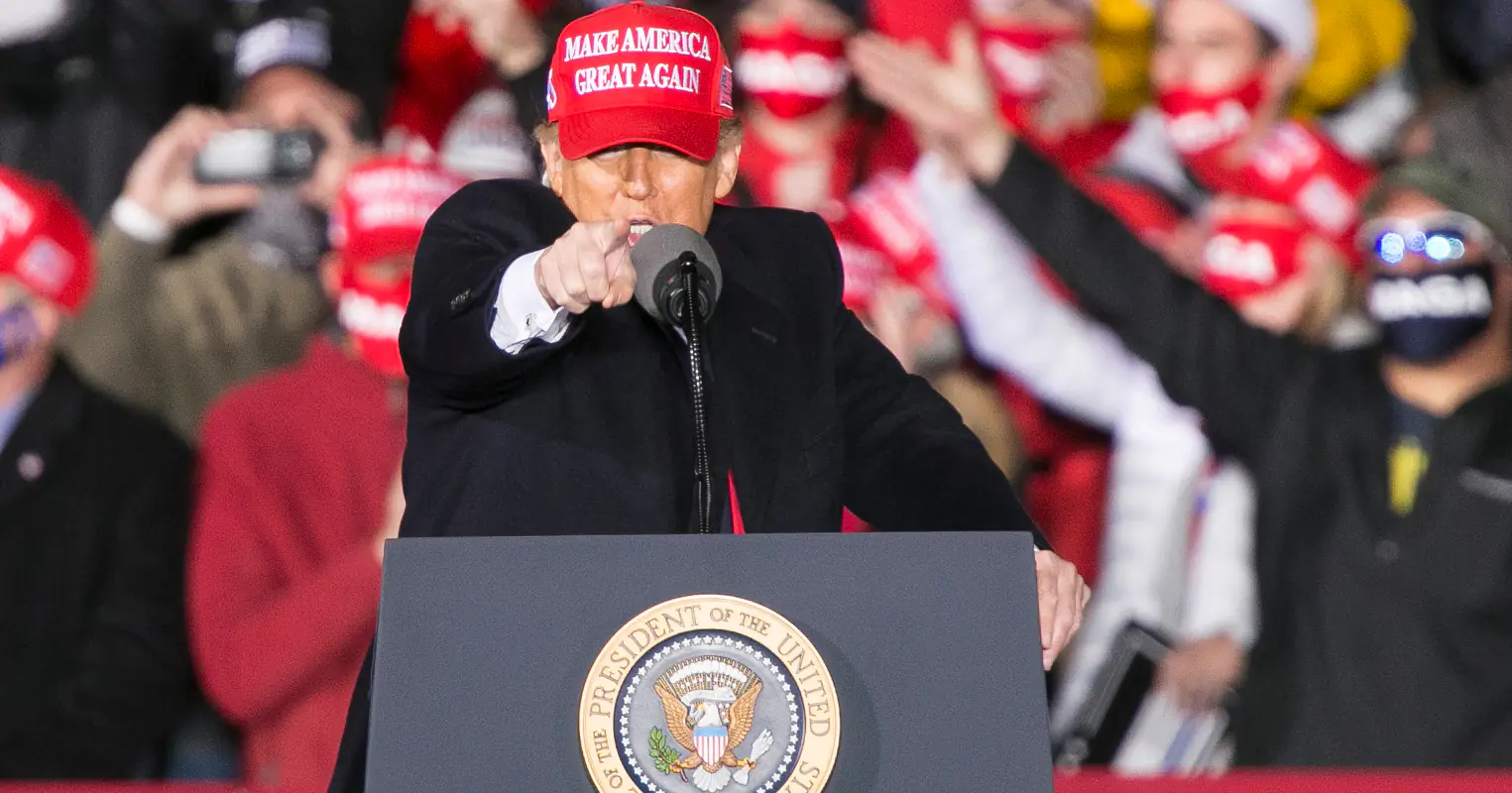 Trump says there was 'something very beautiful' about watching protesters 'getting pushed around'