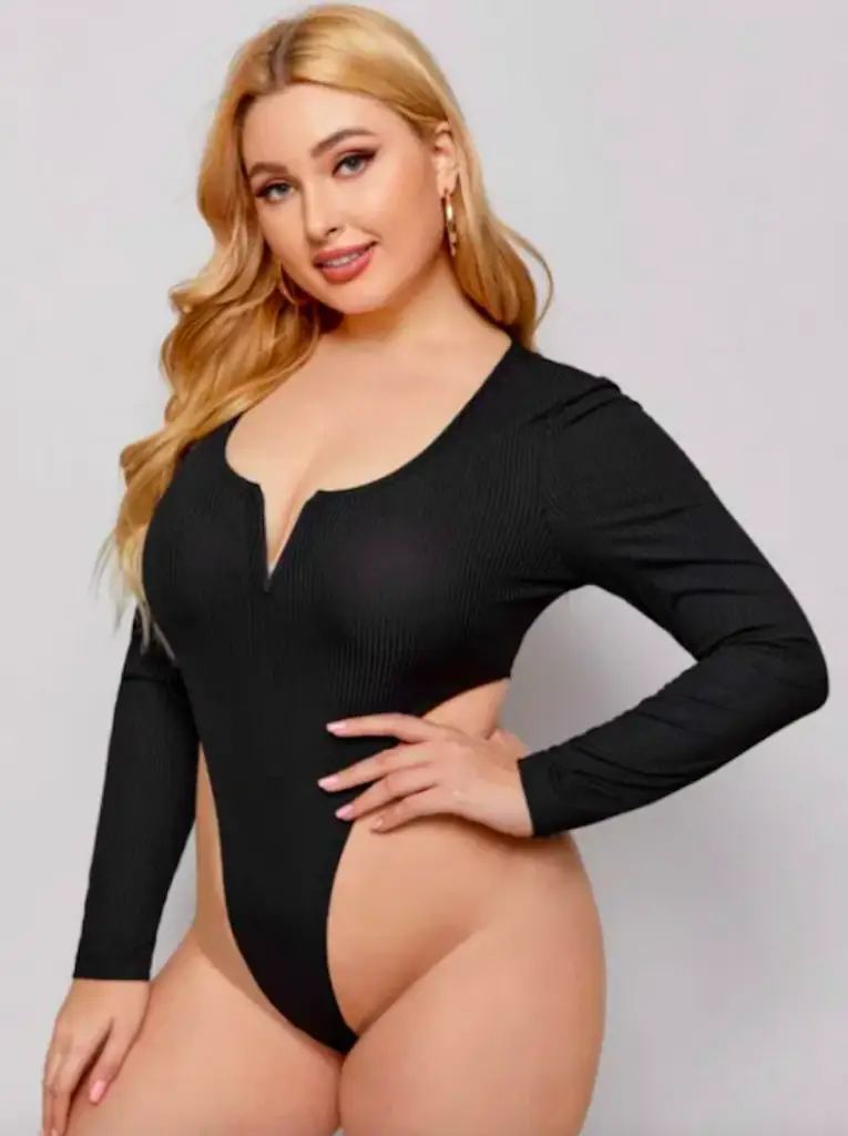A woman in an Shein outfit.