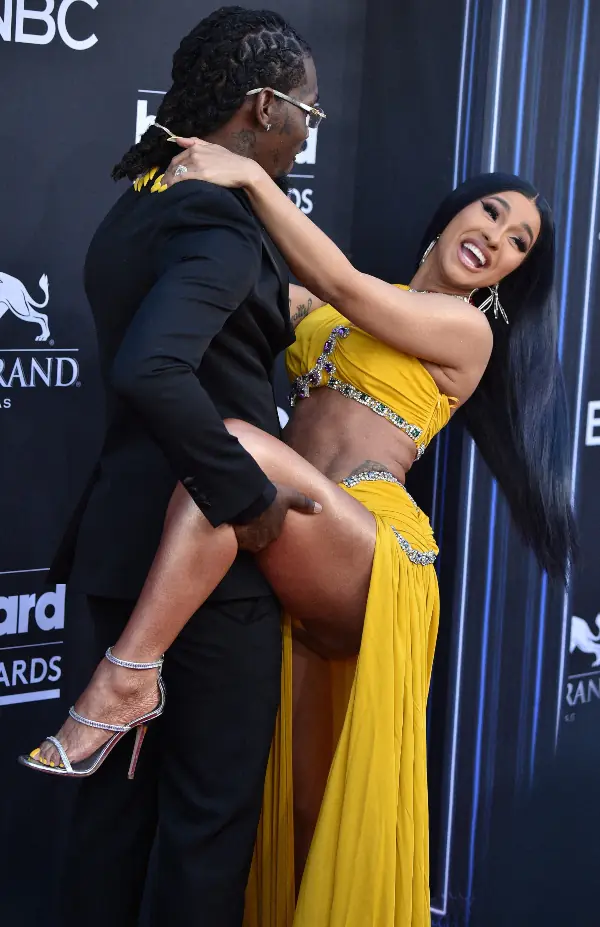 Cardi B and Offset.