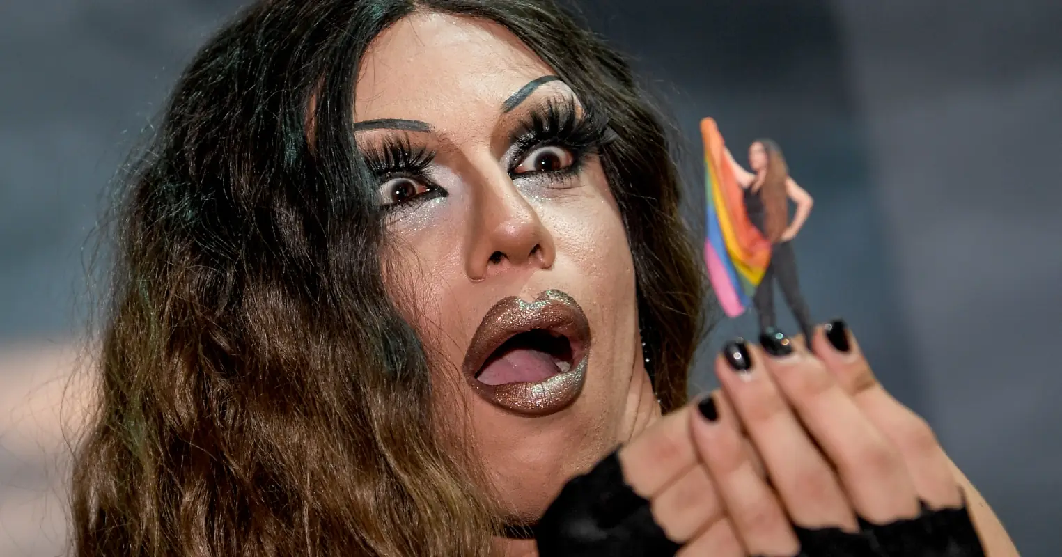 Doting dad speaks out in support of 11-year-old drag queen son