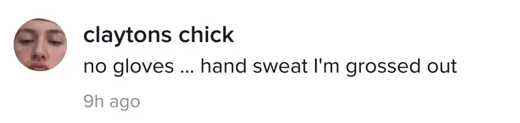 A TikTok comment about KFC gravy.