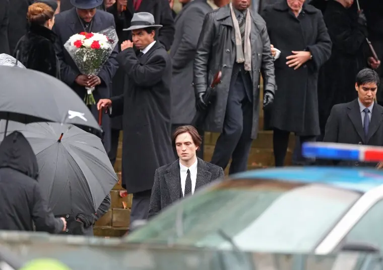 Robert Pattinson as Batman.