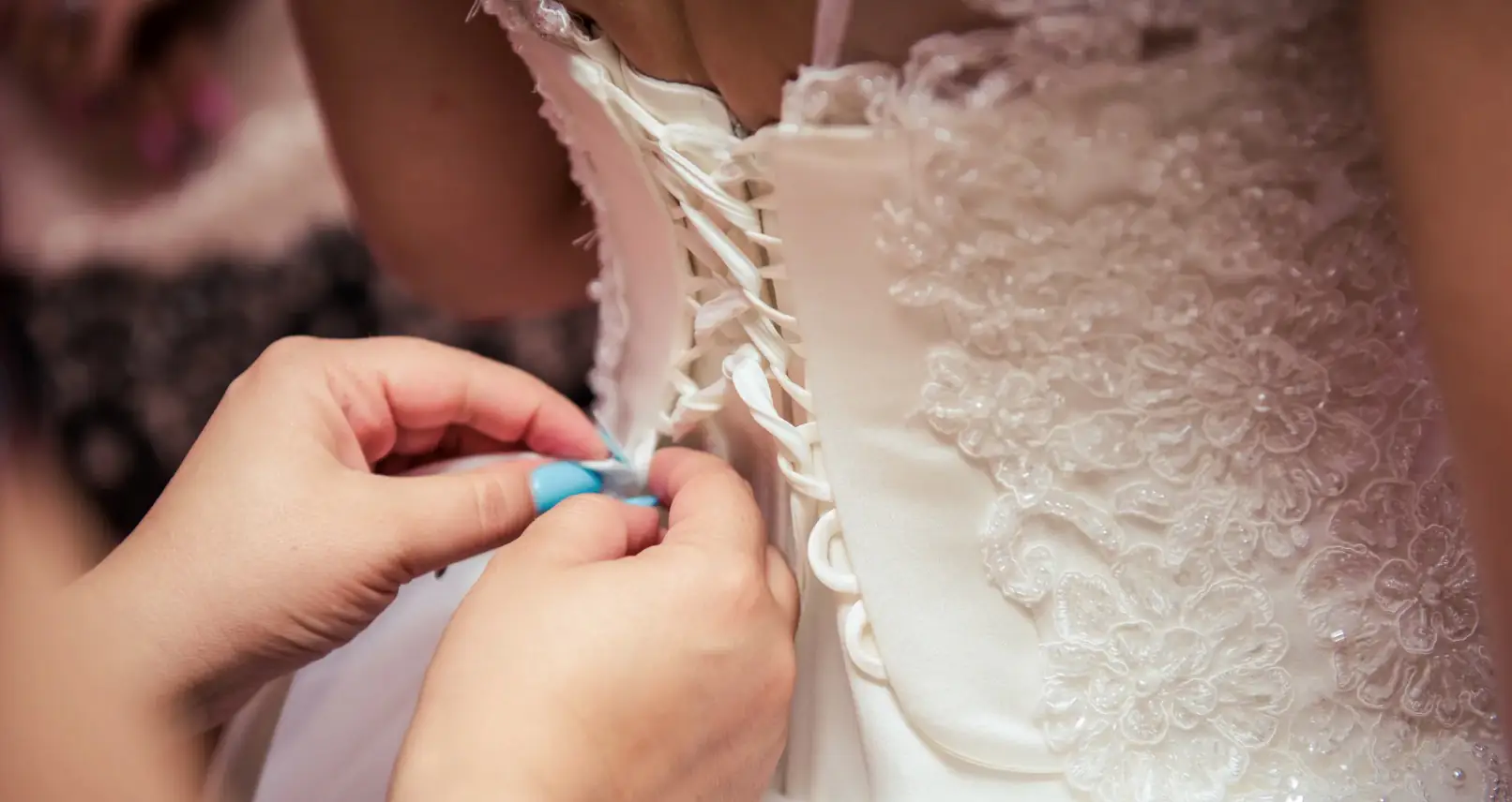 Bride-to-be claims mother-in-law ruined her wedding dress after trying it on