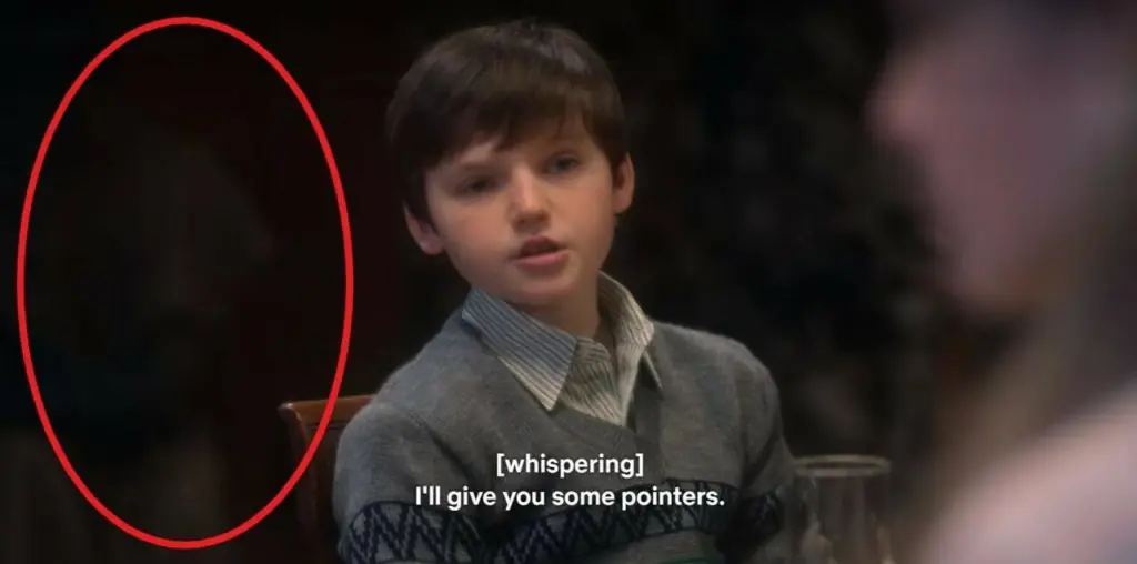 Haunting of Bly Manor hidden ghost.