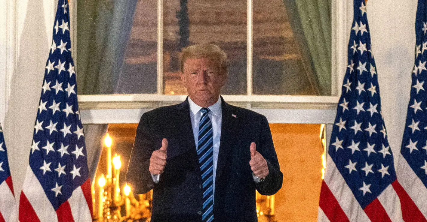 Donald Trump tells Americans not to 'be afraid' of coronavirus and to 'get out there'