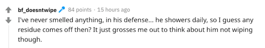 A Reddit screenshot.