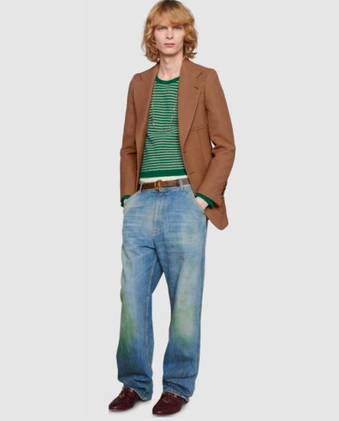 Gucci jeans.