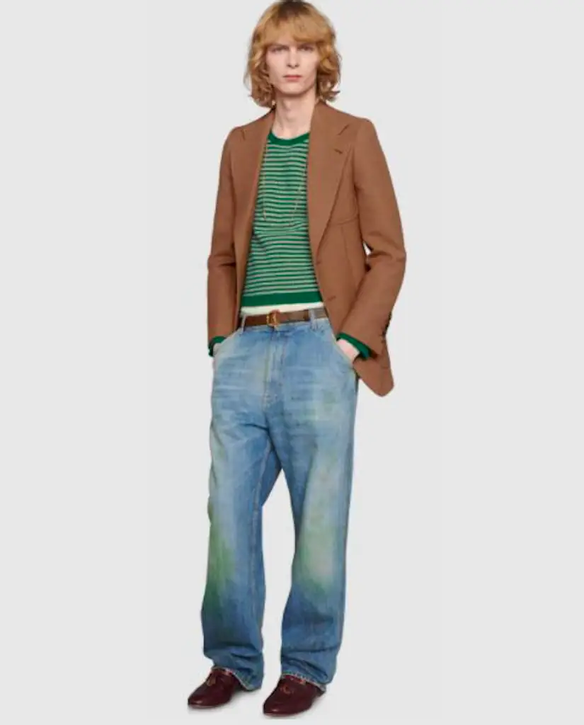 Gucci jeans.