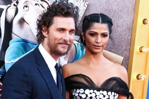 Matthew McConaughey and Camila Alves 