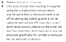 A Reddit comment. 