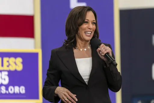 Democratic presidential candidate Senator Kamala Harris (CA) at a rally held at the Southwest College in Los Angeles, CA on May 19, 2019. (Photo by Ted Soqui/SIPA USA)
