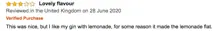 Amazon comment