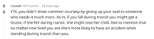 A Reddit comment. 