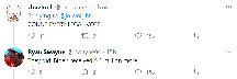 A Twitter comment.
