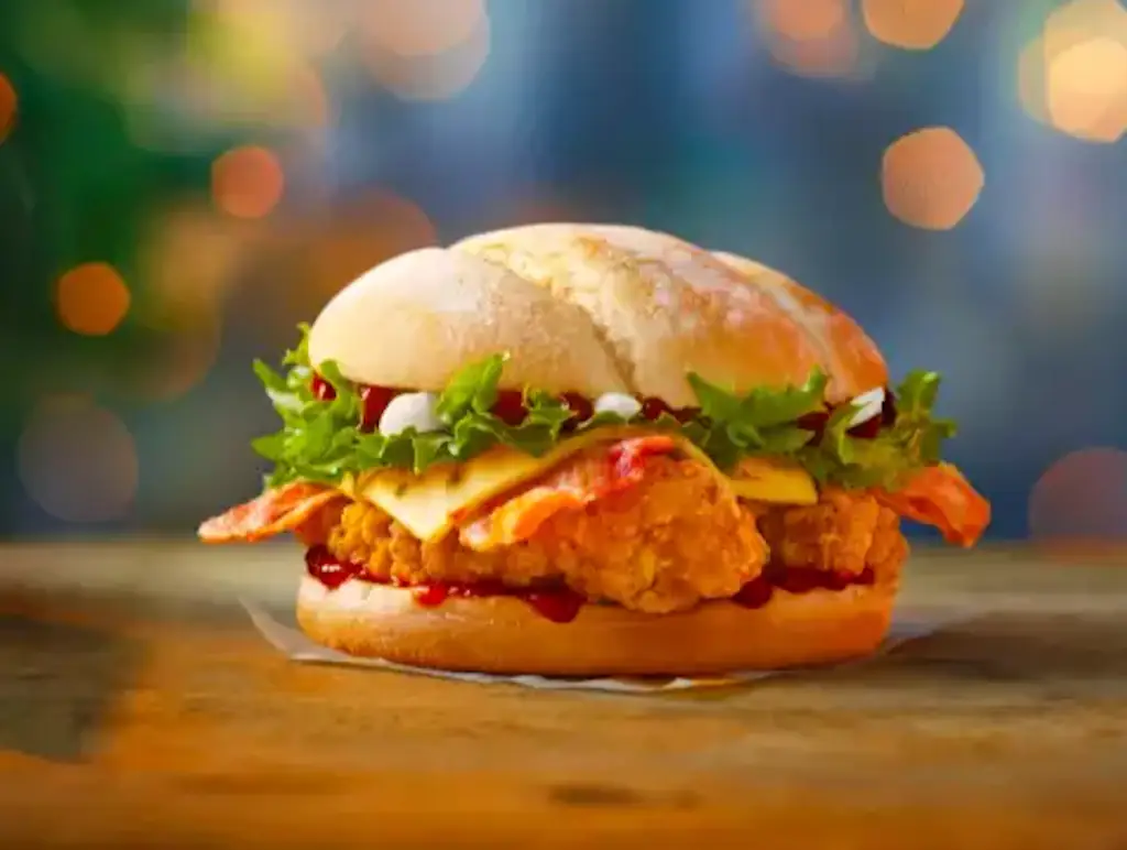 The McDonald's chicken jerk sandwich.