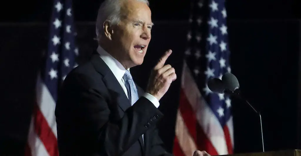 An image of Joe Biden. 