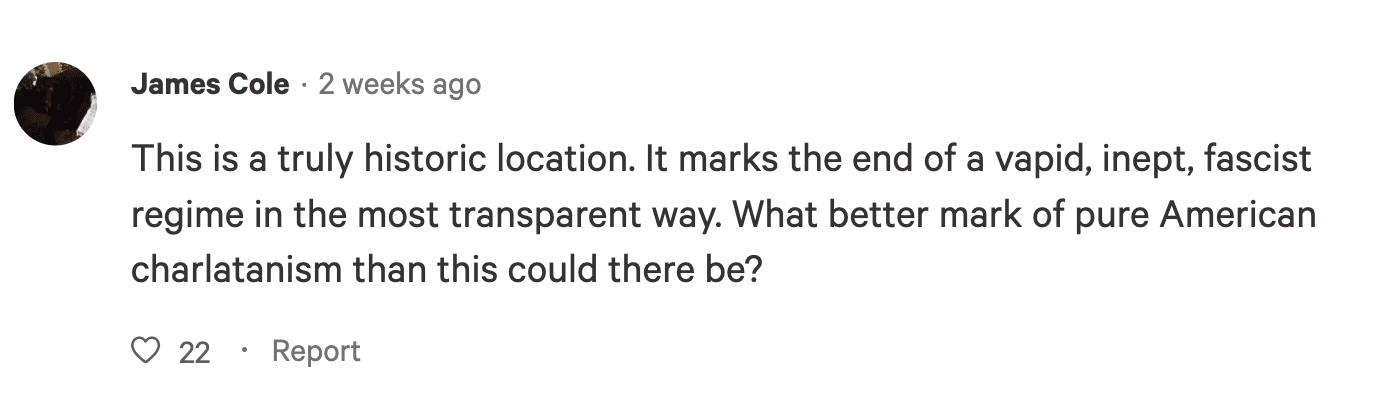 A comment.