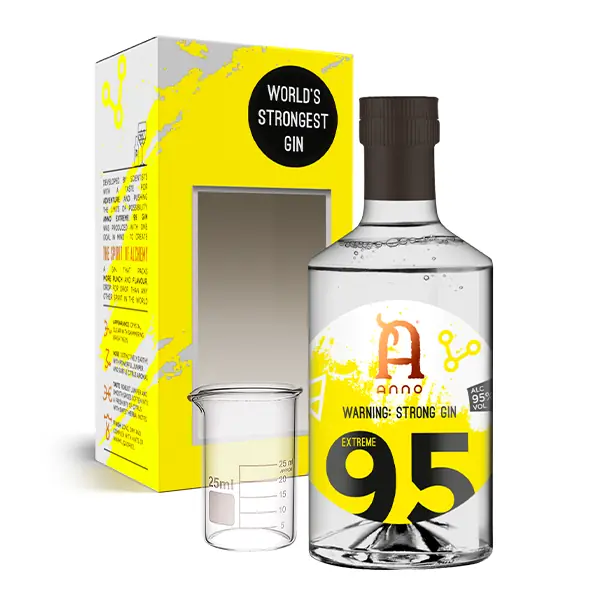 The World's Strongest Gin.