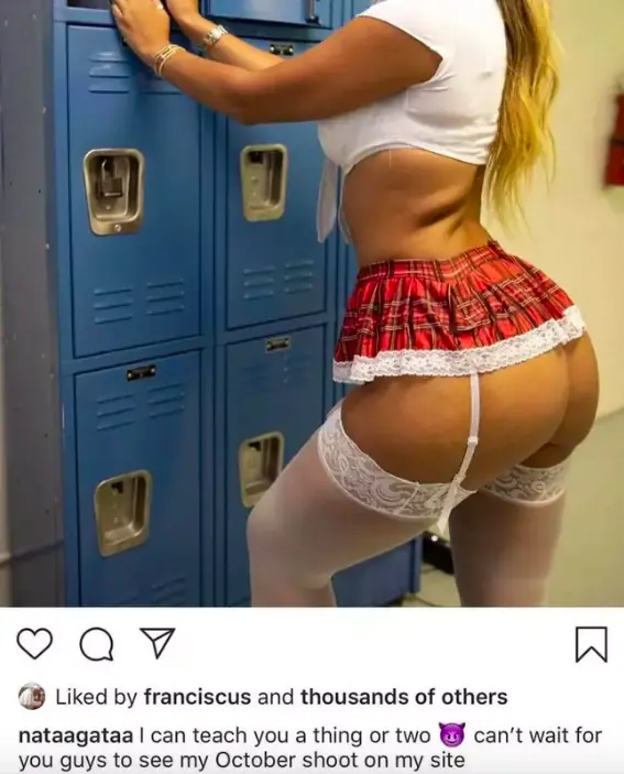 An Instagram post liked by the Pope's account. 