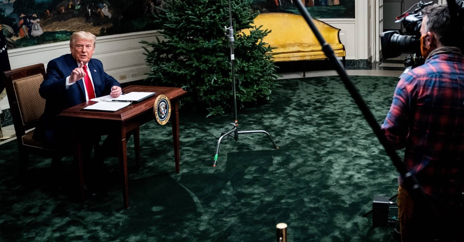 An image of Donald Trump. 