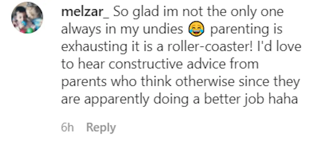 Instagram comment