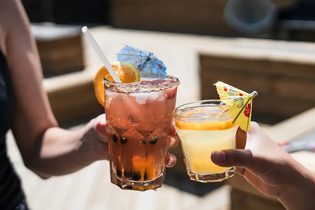 Two cocktails