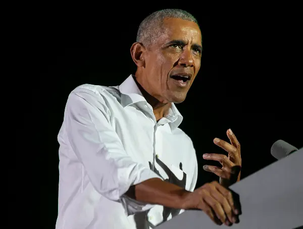 Barack Obama speaking.