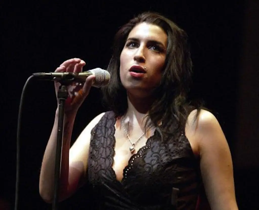 Singer Amy Winehouse.
