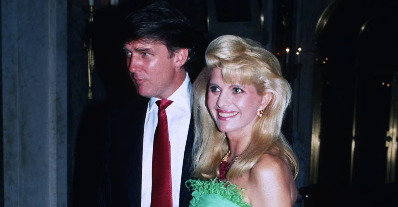 Donald and Ivana Trump. 