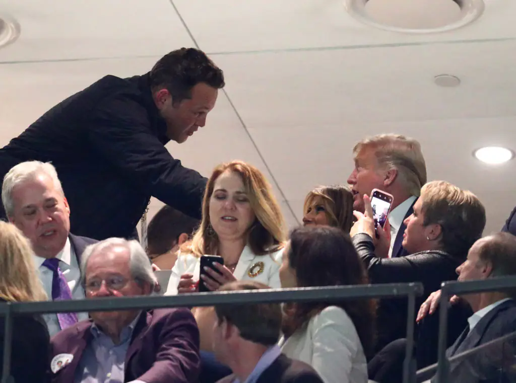 Vince Vaughn and Donald Trump