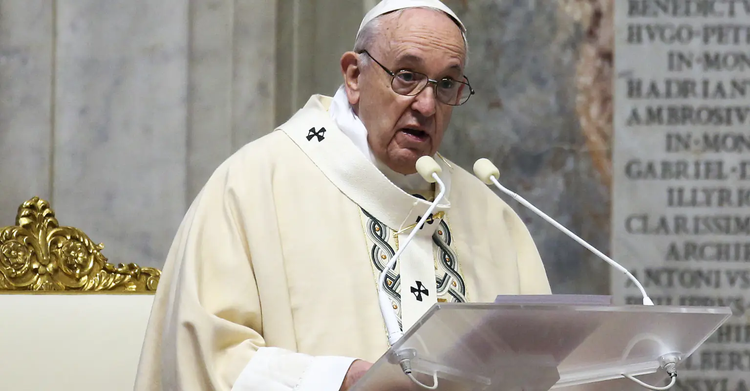 The Pope says anti-maskers are stuck in 'their own little world of interests'