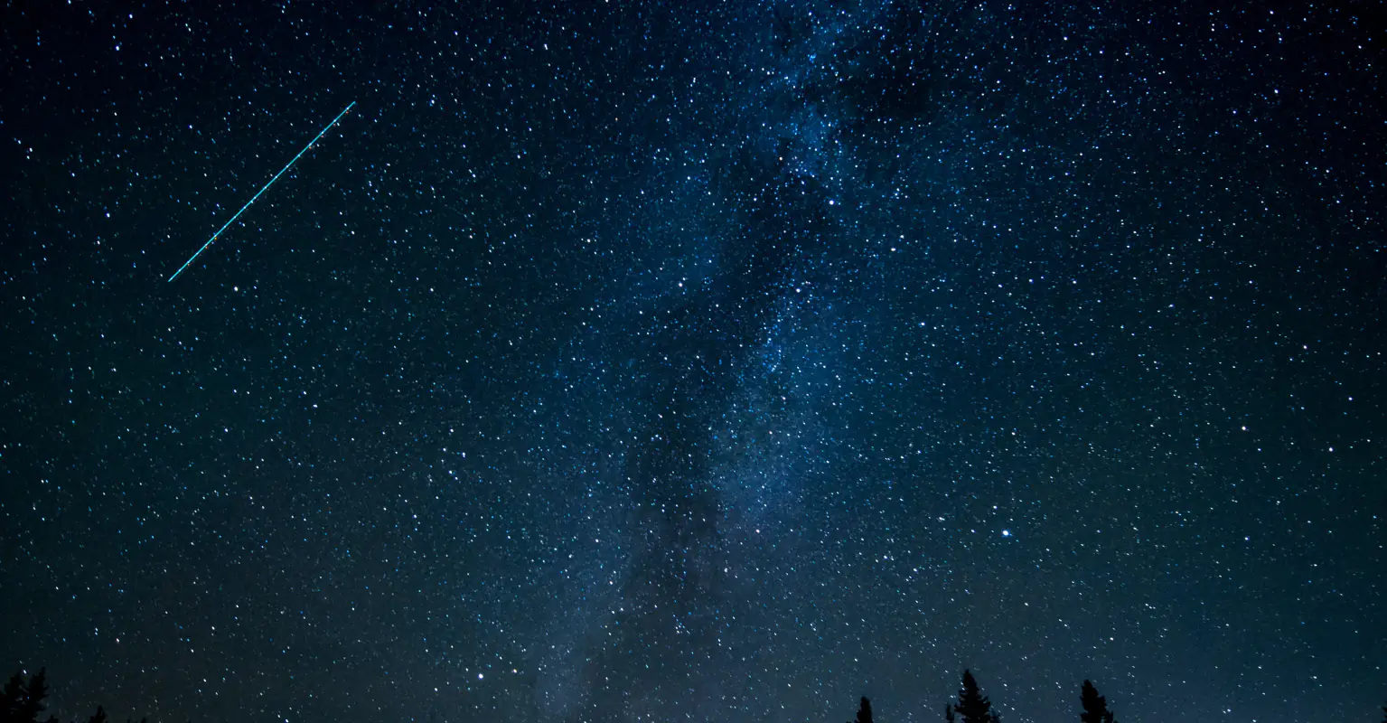 Stunning multi-colored shooting stars will light up the night sky this weekend